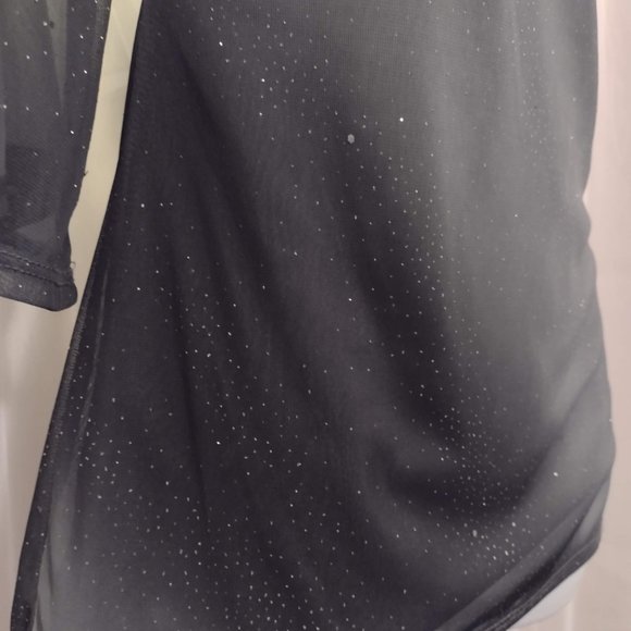 One Shoulder Smoky Shimmery Blouse - Picture 8 of 13